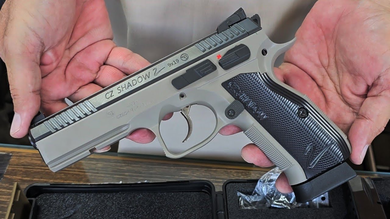 CZ SHADOW 2 URBAN Grey 9mm handgun Unboxing and Review. #cz #9mmpistol