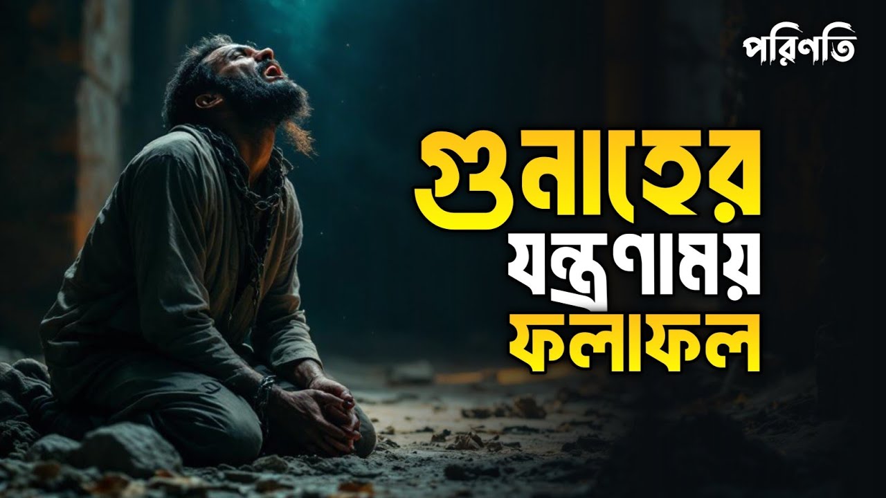 গুনাহের যন্ত্রণাময় ফলাফল! গুনাহকারীর পরিণতি || Islamic remainder bangla ||  পরিণতি