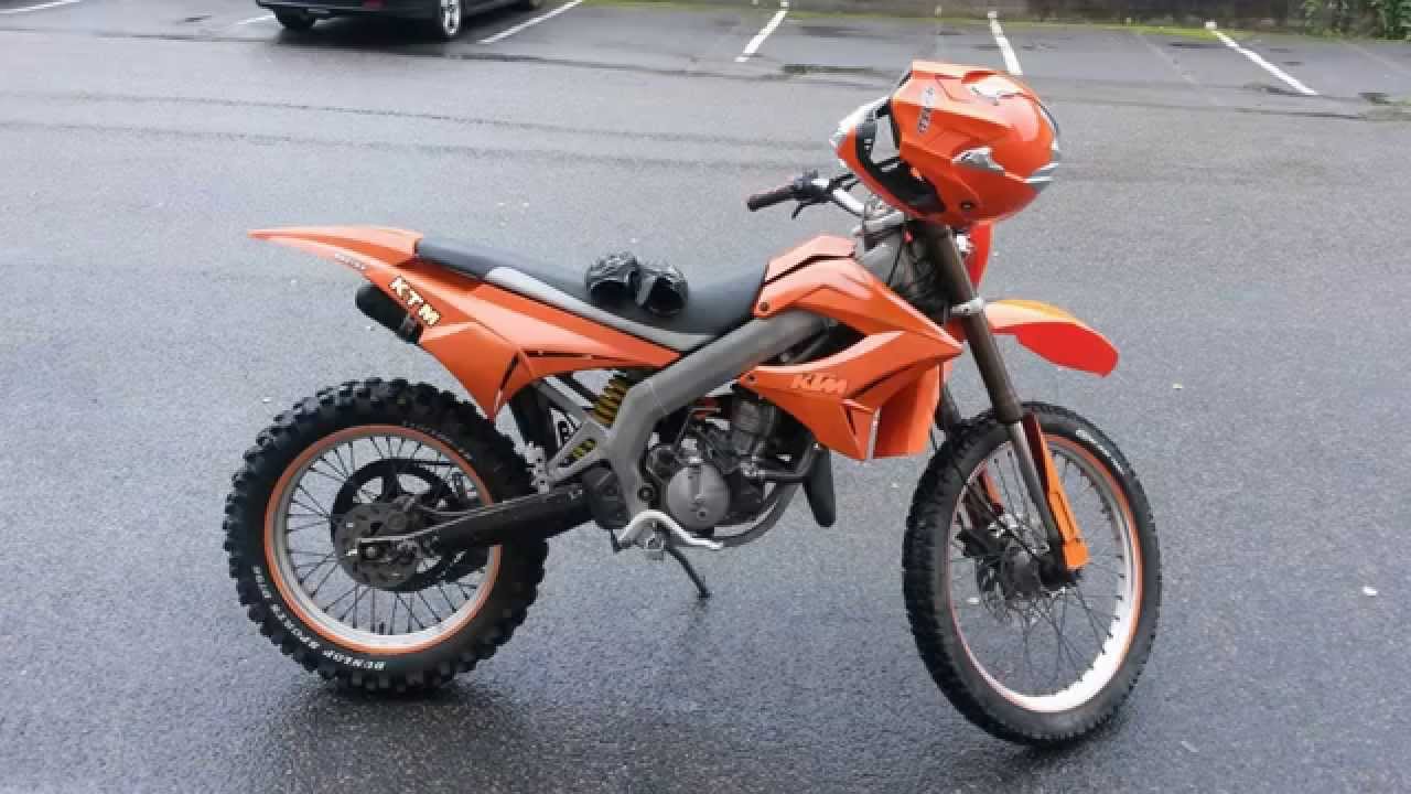 Derbi Senda KTM transformation.