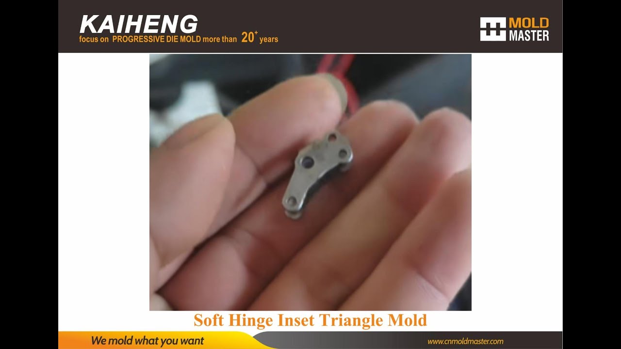 Soft Hinge Inset Triangle Mold