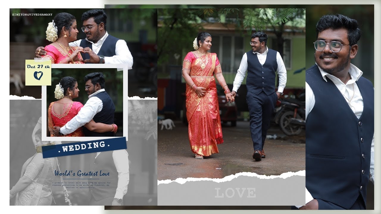 இது நம்ம வீட்டு கல்யாணம் | WEDDING MOMENTS | SIMIYON ❣️VIVEDHAMARY | JOE DIGITAL