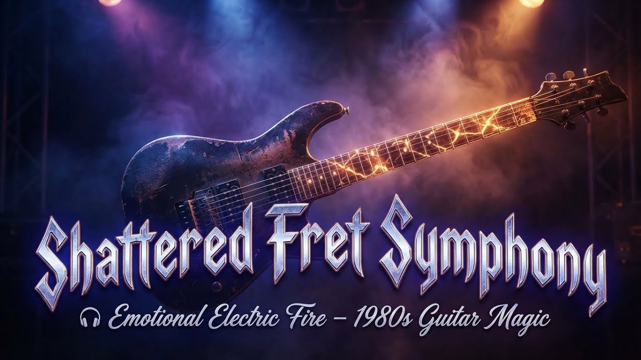 Shattered Fret Symphony | 🎧 Emotional Electric Fire – 1980s Guitar Magic