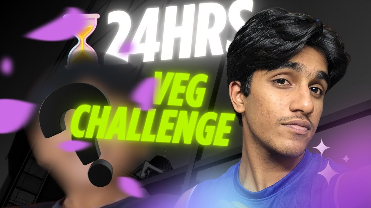24 Hours,0 Meat: Did We Actually Make It? (HE FAILED)🥦#vlog #vegchallenge
