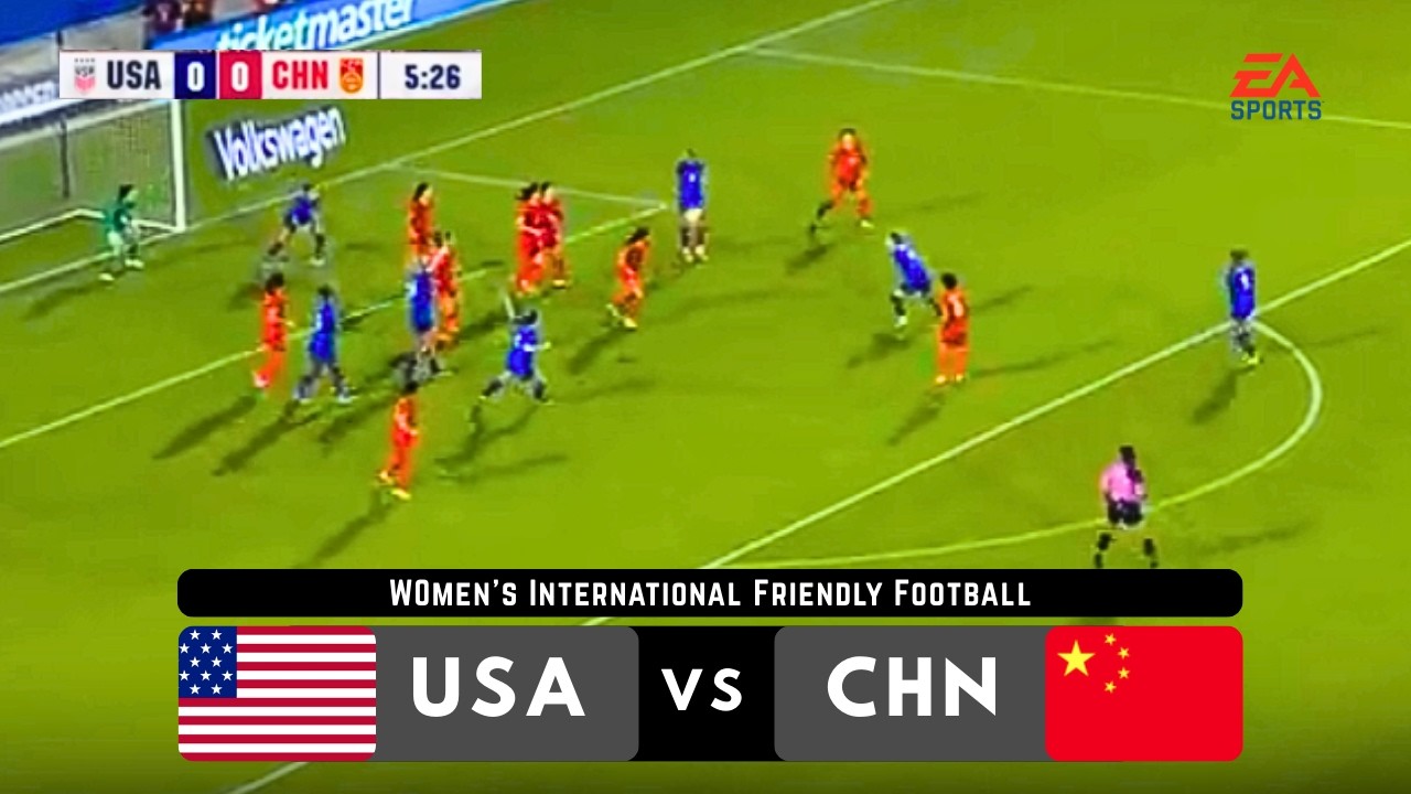 USWNT vs CHINA WNT | Women's International Friendly Football | FIFA23 Gameplay