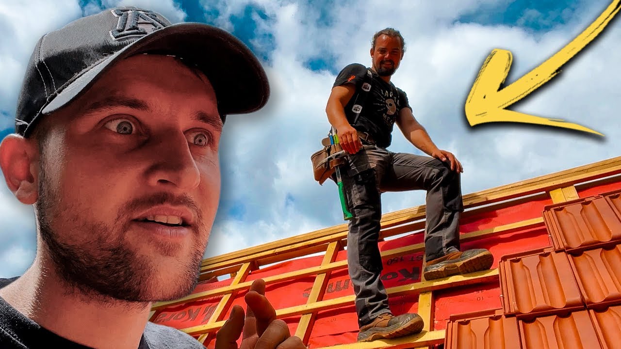 LA TUILE SUR LE CHANTIER !