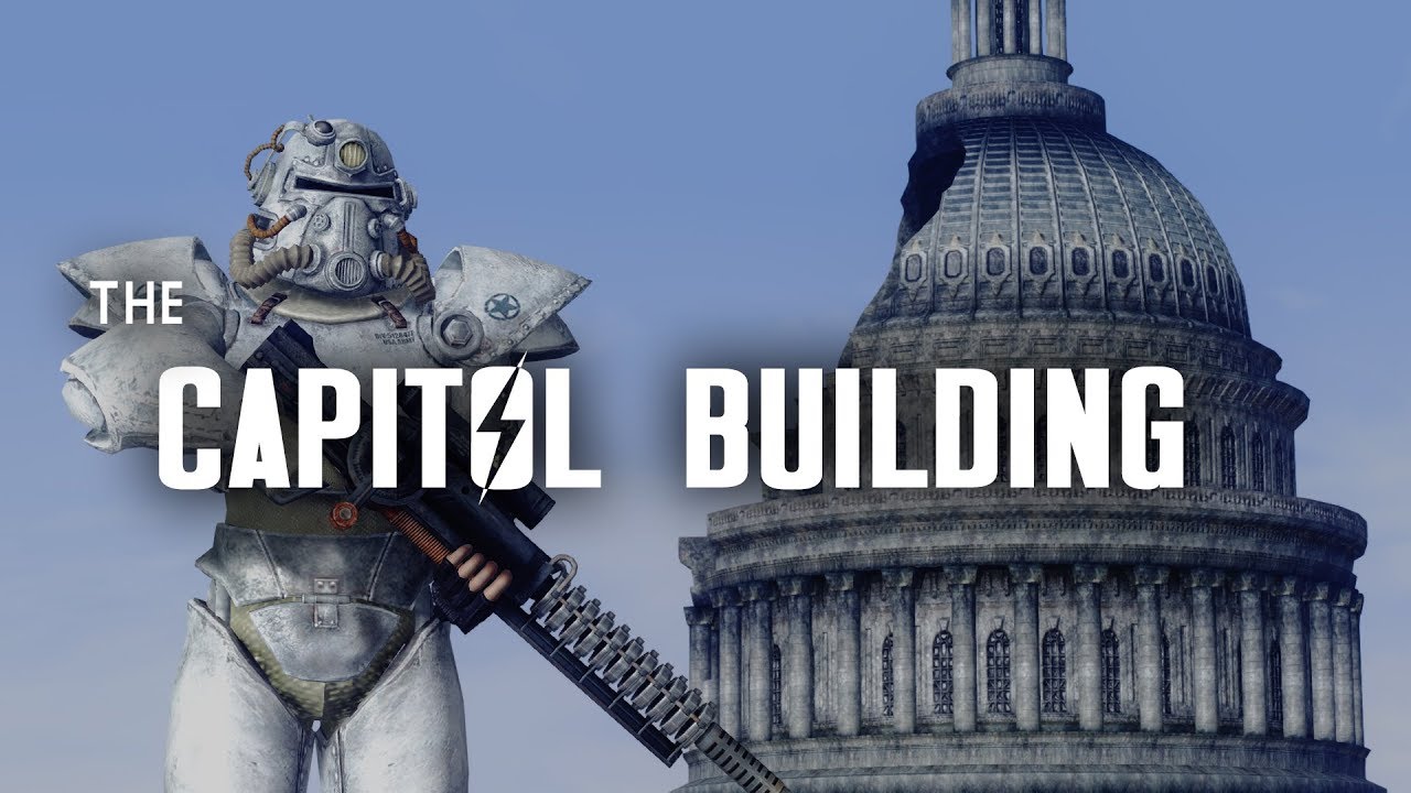 The Capitol Building - Once a Symbol of Power & Order; Now a Warzone