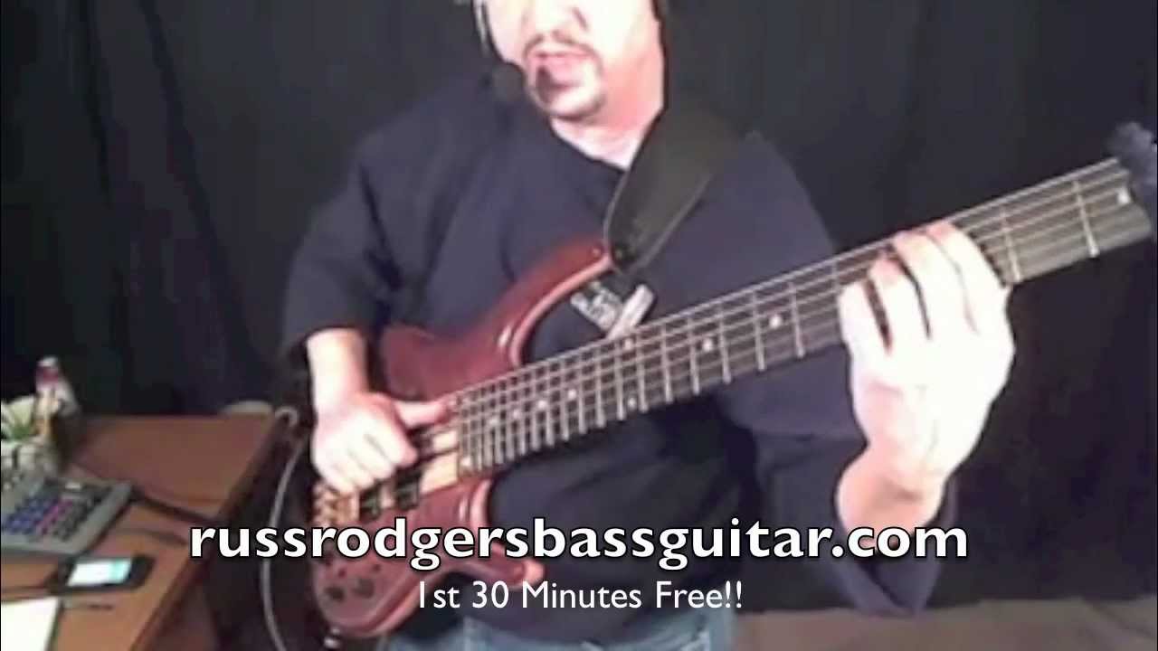 Bass Lessons On More Slap Basics With Russ Rodgers