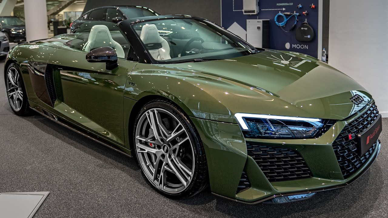 2023 Audi R8 Spyder V10 performance quattro (620hp) - Wild R8 in Details
