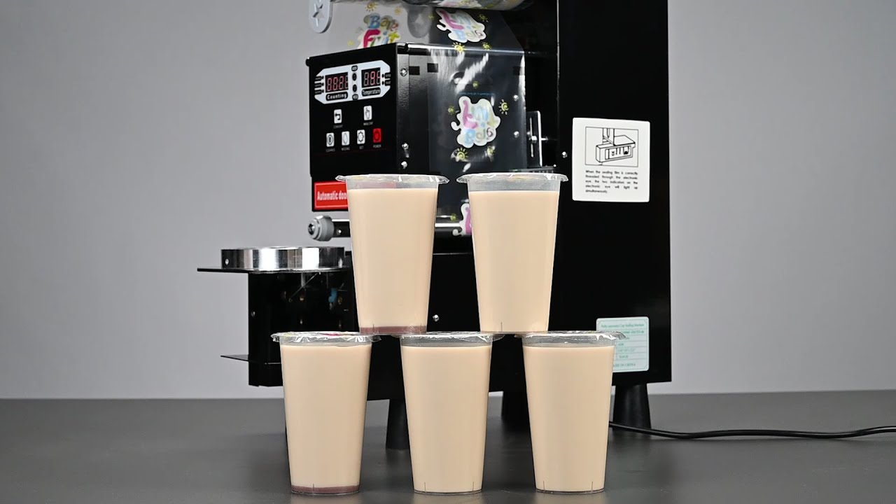 TheLAShop Fully Auto Cup Sealing - How to setup film sealing