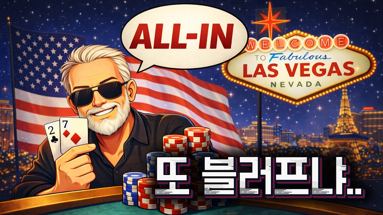어렵다... 한판도 그냥 안넘어가는 미국 선수들..😒 라스베가스 WPT