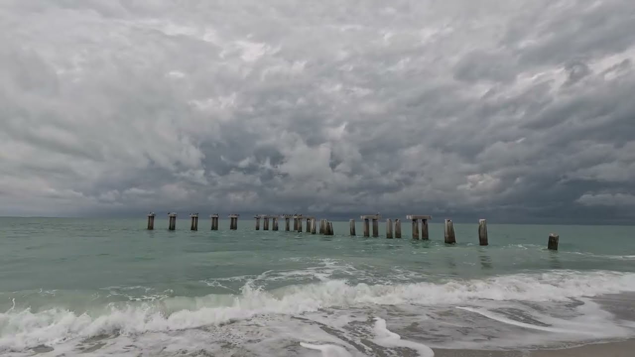 Boca Grande, Florida - Rainy and Cloudy start to the day