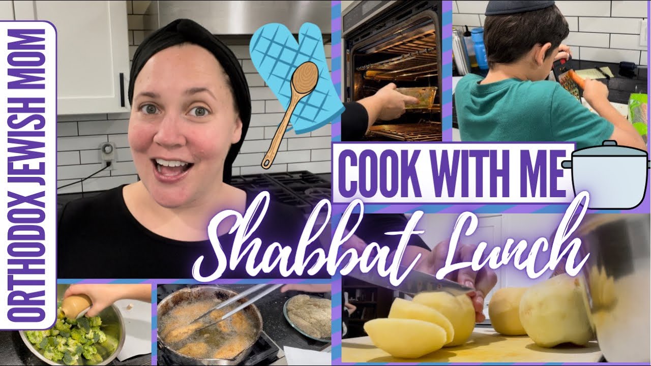 Cook Shabbat Lunch with Me | Kosher*Gluten Free*Dairy Free | Orthodox Jewish Mom (Jar of Fireflies)