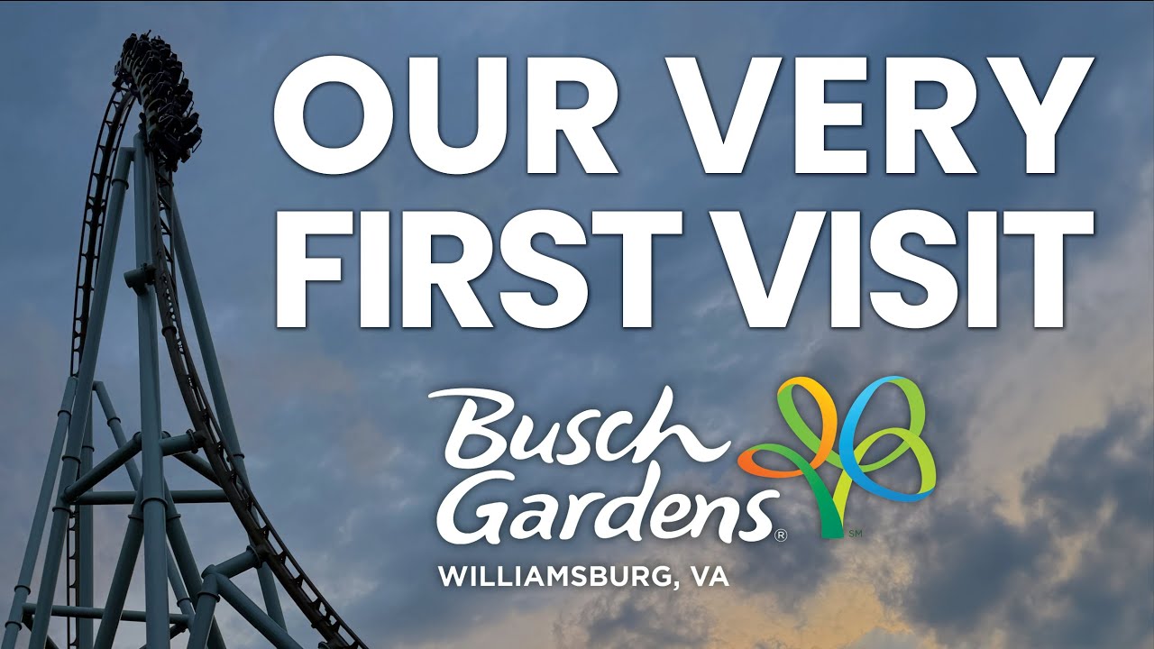 The Coaster Girls visit Busch Gardens Williamsburg for the first time!