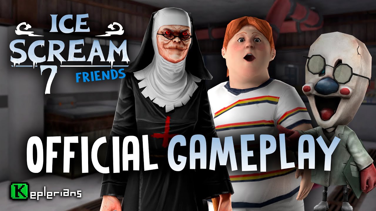 ICE SCREAM 7 Full GAMEPLAY 🍦🎮 PLAY as LIS, MIKE & CHARLIE 😱 EVIL NUN in the FACTORY 🔨 CHALLENGE