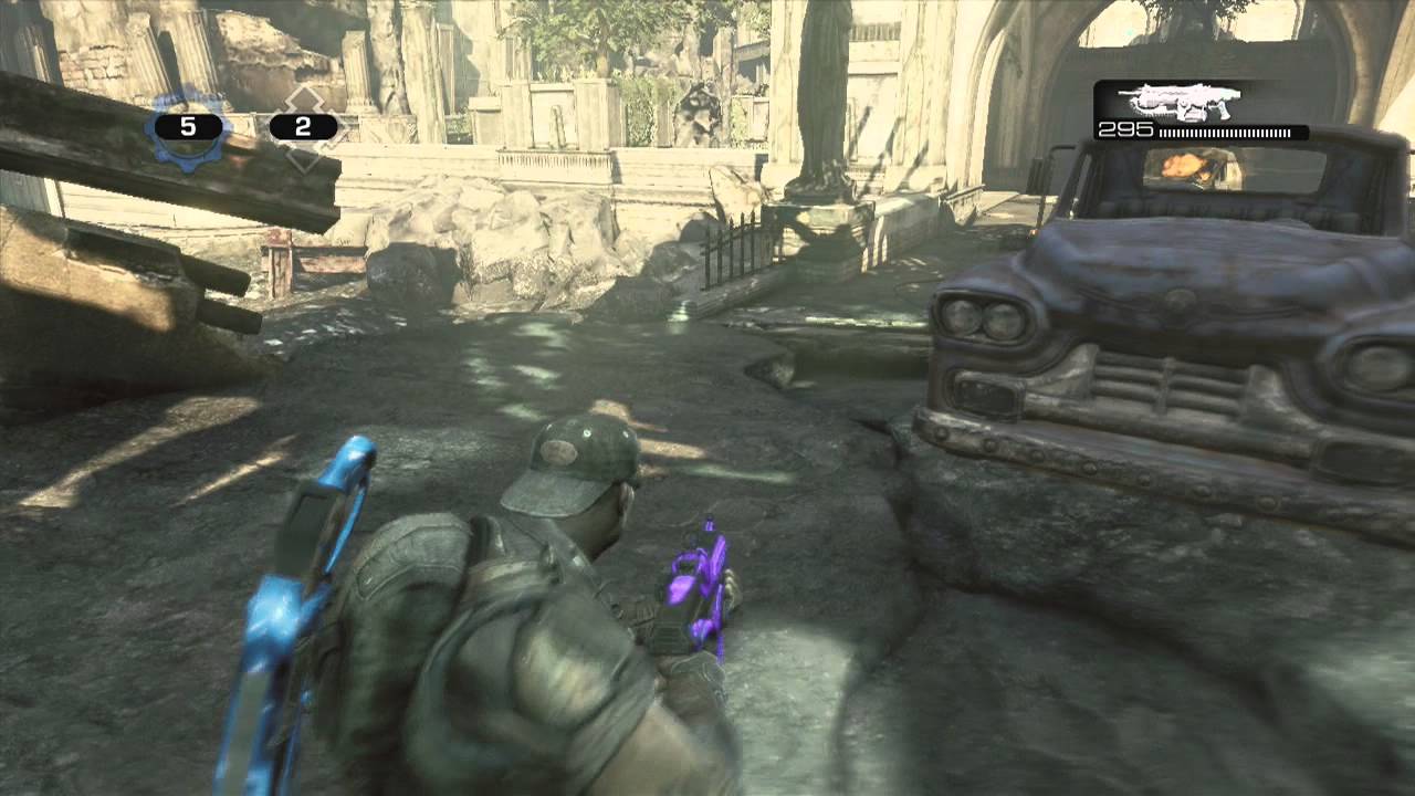 Team Deathmatch on Clocktower - Gears of War 3 Multiplayer Gameplay