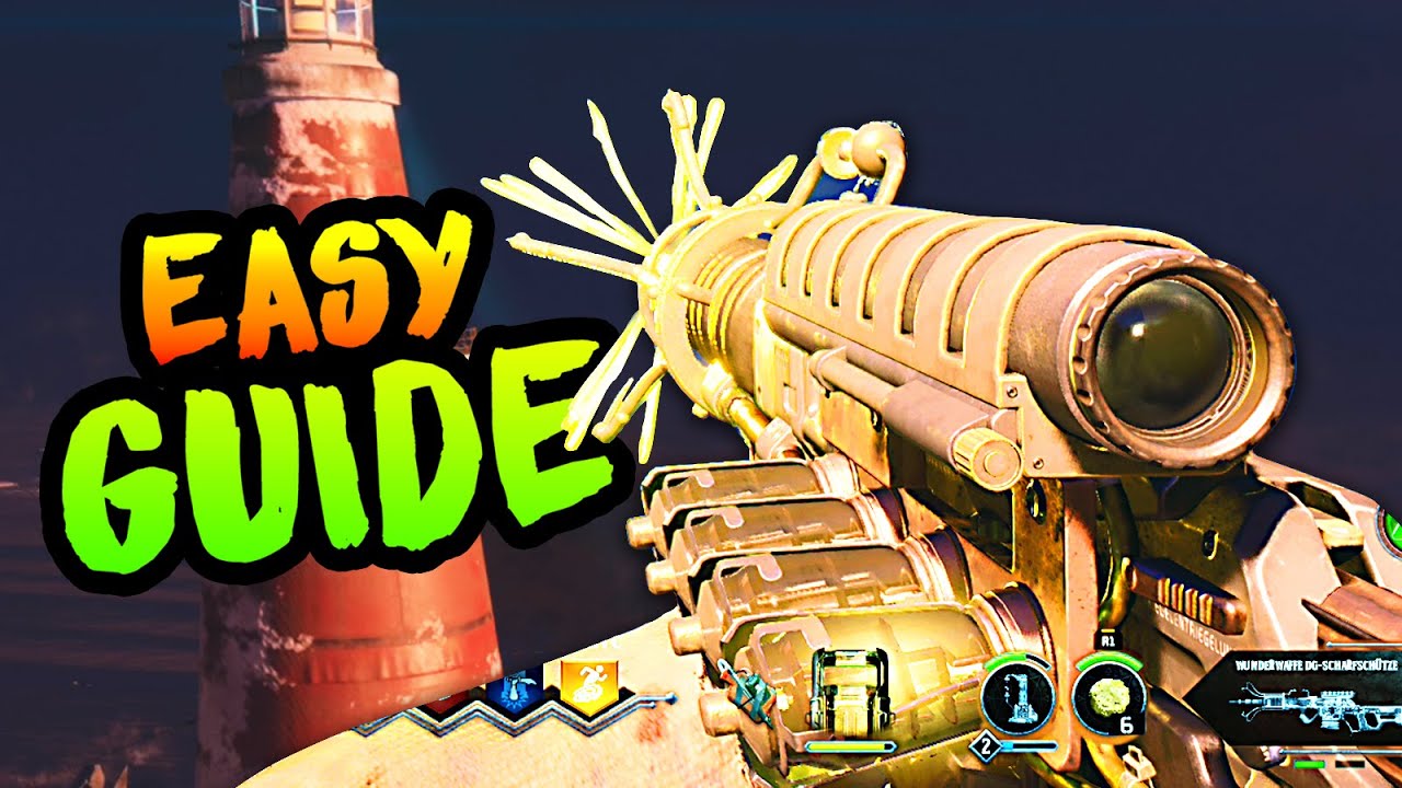 TAG DER TOTEN: FREE WUNDERWAFFE EASTER EGG GUIDE / TUTORIAL! (Black Ops 4 Zombies Easter Egg Guide)