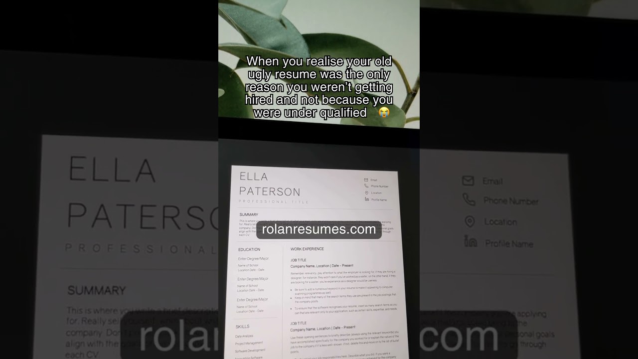 Unveil Your Resume's New Look: Modern & ATS-Ready Design