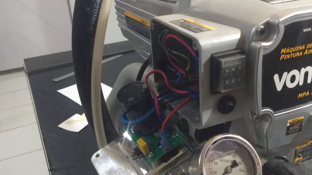 PLACA ELETRÔNICA (DICA) COMO REALIZAR A LIGAÇÃO DA PLACA AIRLESS VONDER MPA 120