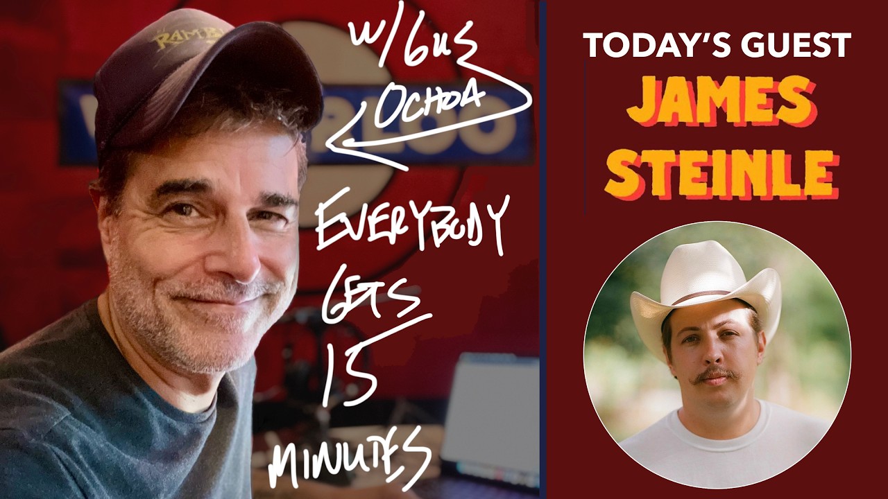 Waterloo Records Presents Everybody Gets 15 Minutes. Today's guest is James Steinle.