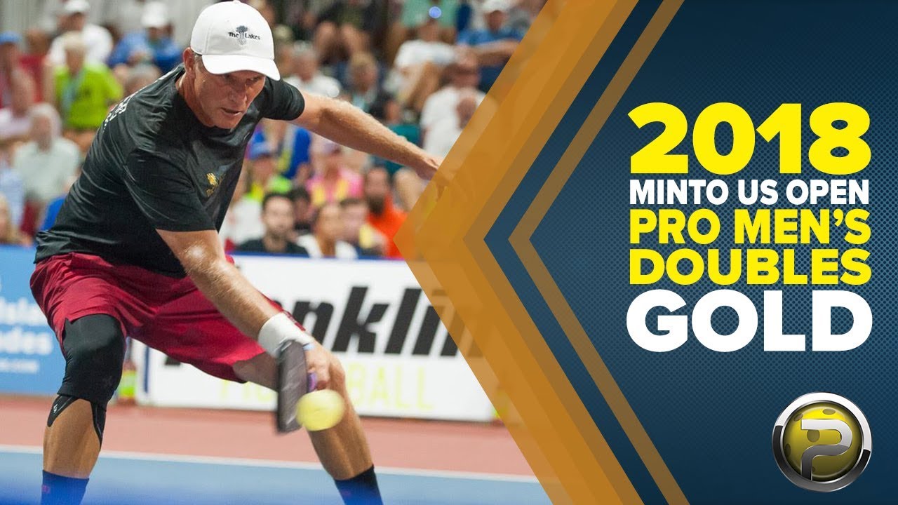 Спортивная трансляция CBS — золото в мужском парном разряде PRO — Открытый чемпионат США по пиклб...