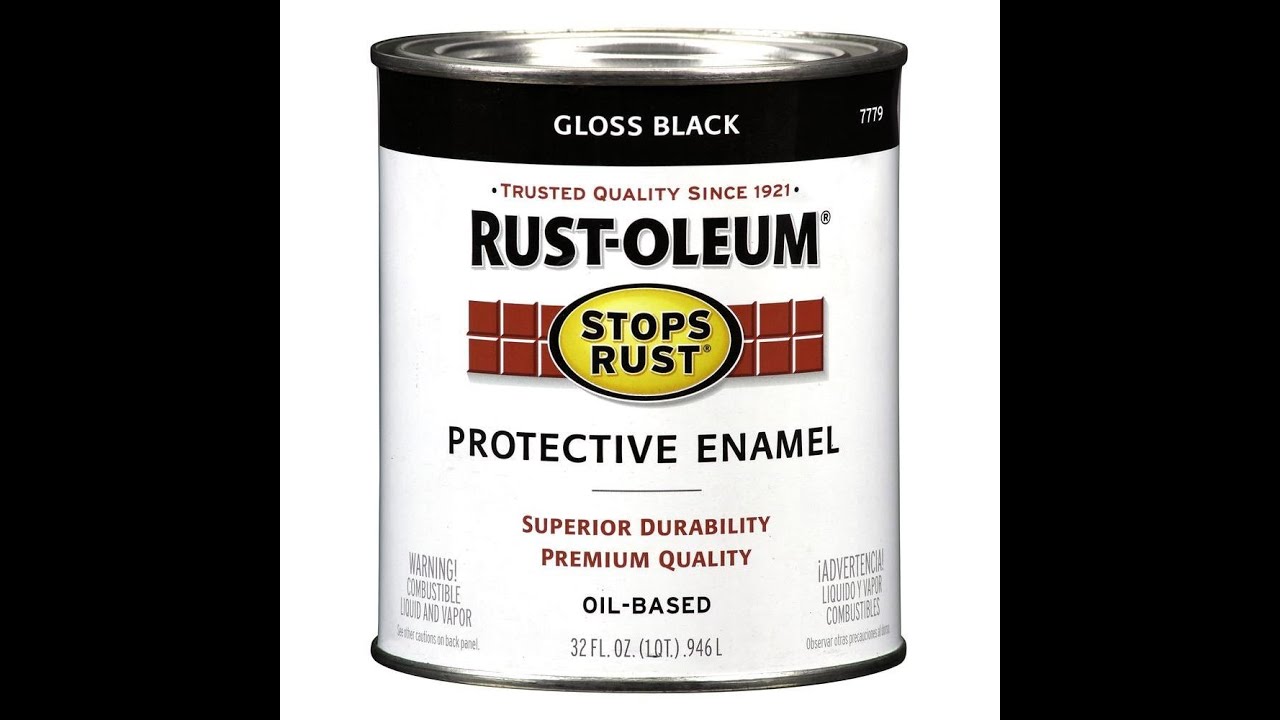 Нанесите защитную эмаль Rustoleum с помощью пистолета HVPL (экономьте деньги)