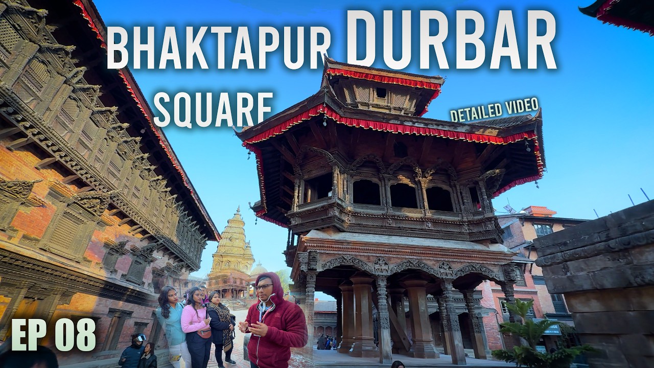 🏰 Exploring Bhaktapur Durbar Square with a Local Guide | Vlog 08