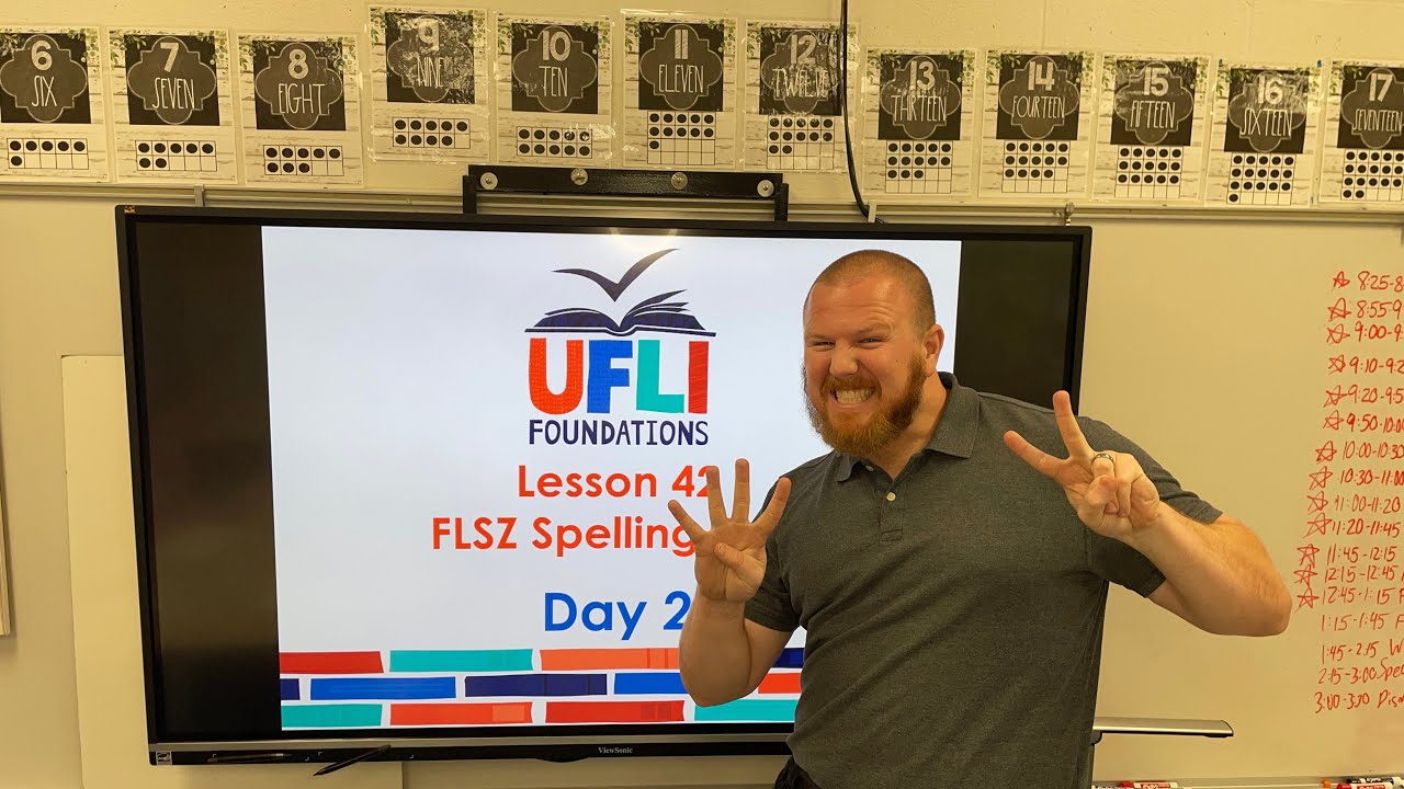 Mr. Holland's UFLI Lesson 42 (FLSZ Rule) Day 2