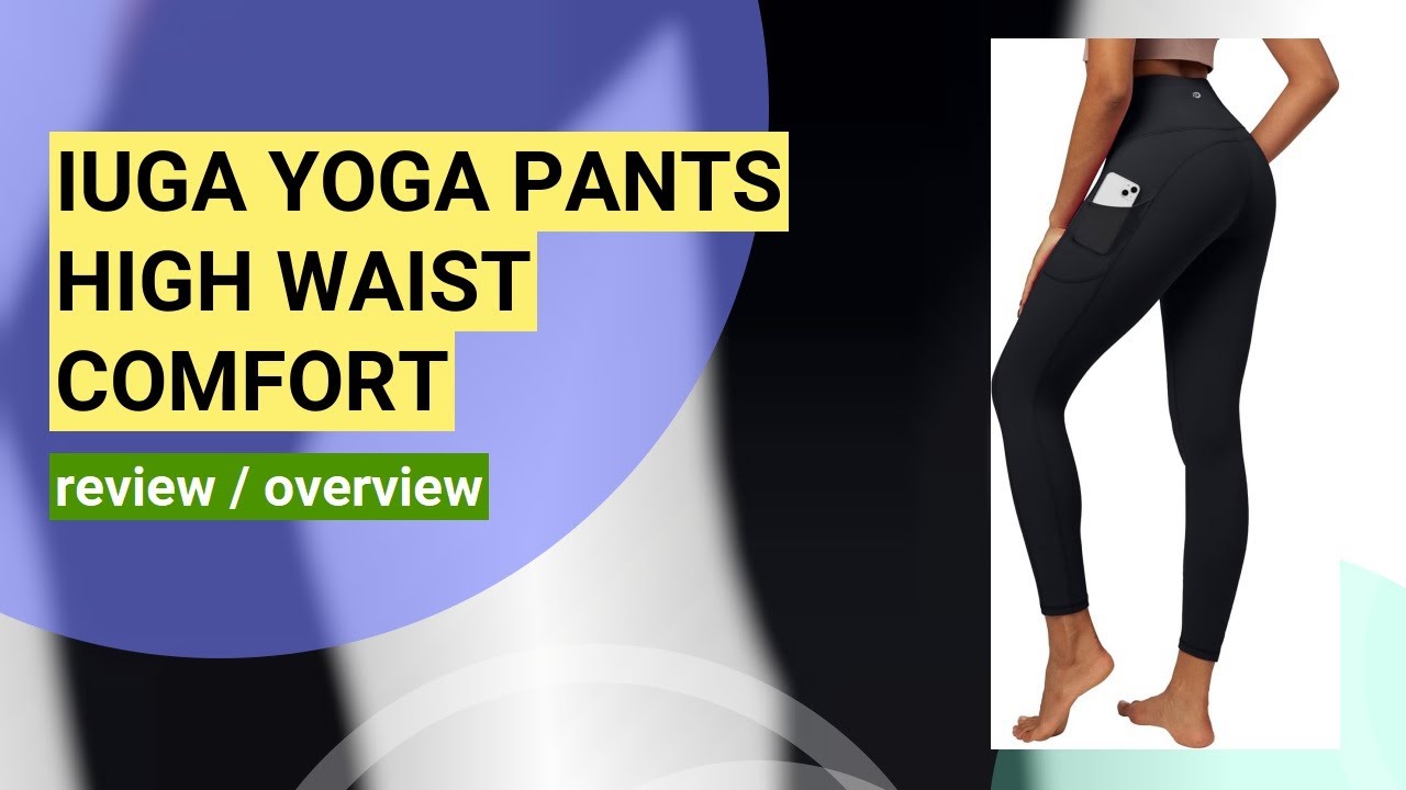 Review: IUGA High Waist Yoga Pants with Pockets - Are They Worth It?
