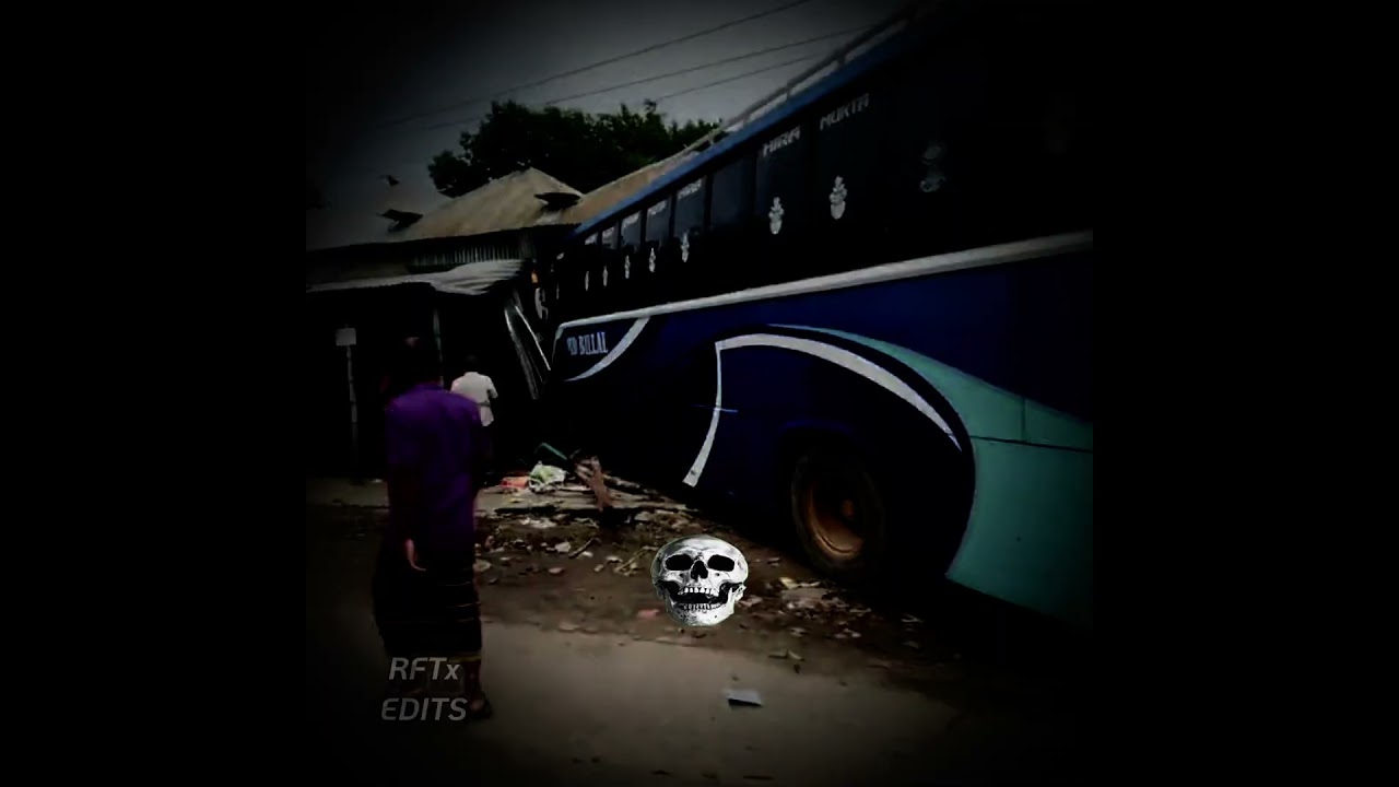 Bangladeshi Local Bus Drift Fails ☠️ | MD BILLAL Bus Crash #bangladesh #trending #viral #rftxedits