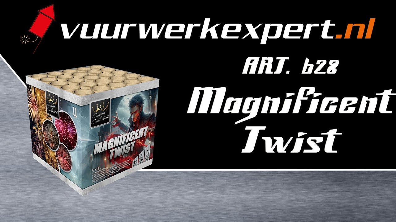 Art. 0628 Magnificent Twist Crown Collection Vuurwerkexpert