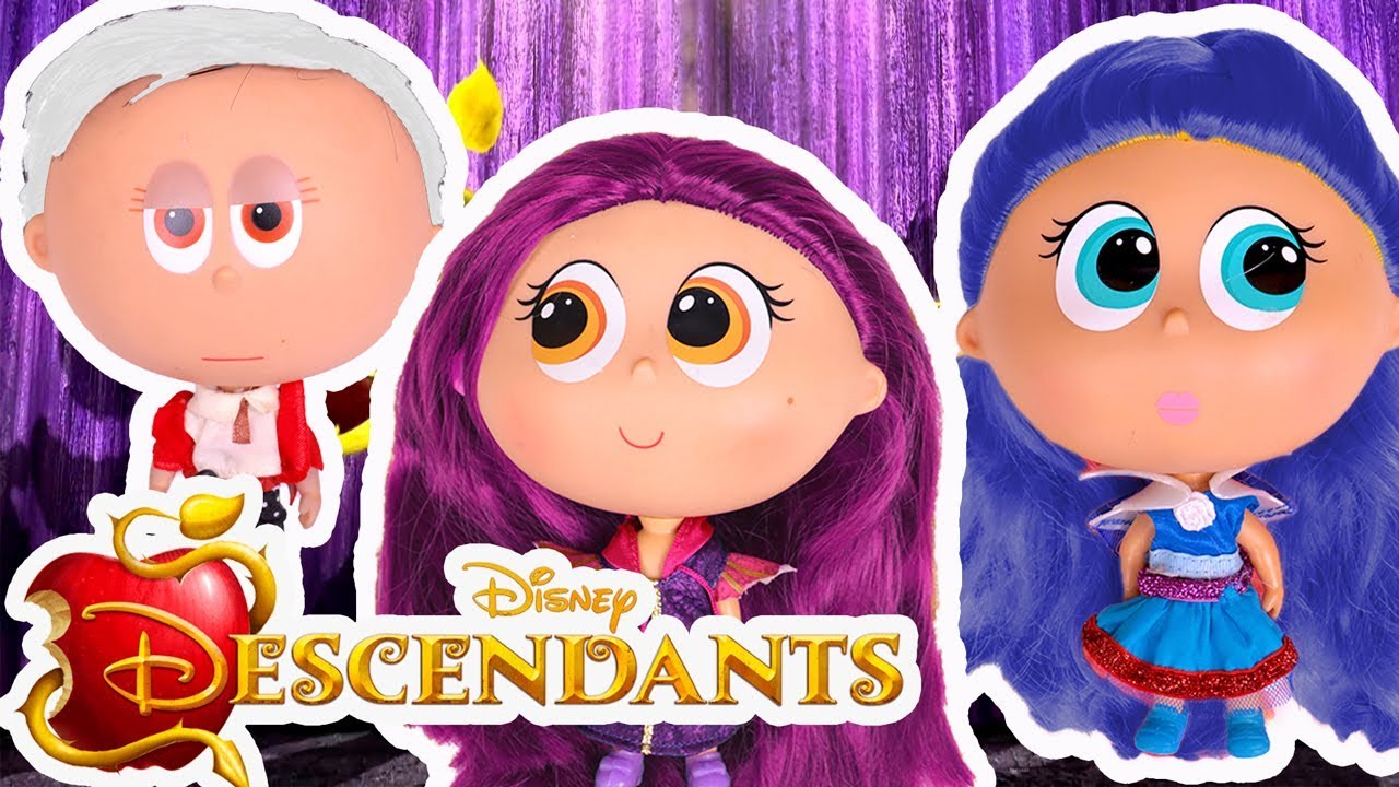 DESCENDIENTES estilo DISTROLLER Robando la VARITA MAGICA! Mal y Ben PRIMER BESO Juguetes Fantasticos