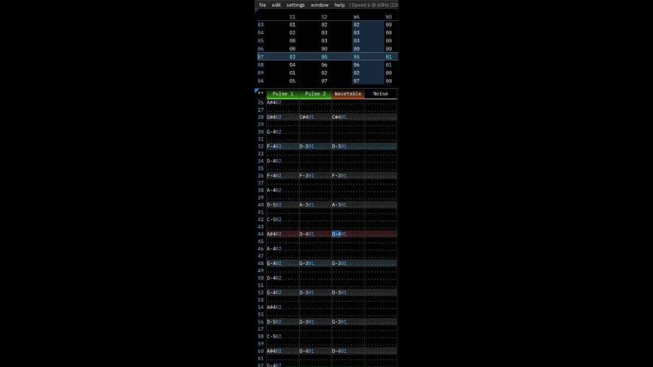 M U L E (cover on the gameboy sound chip, by me)