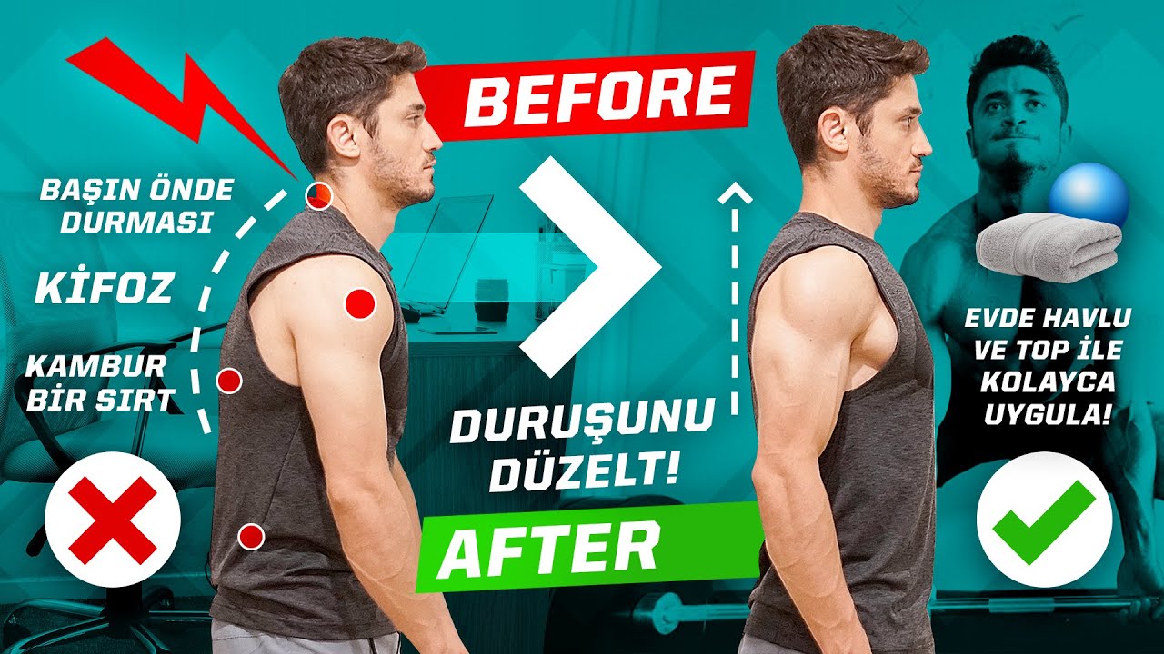 Duruşunu Düzeltmek İçin 4 Hareket!