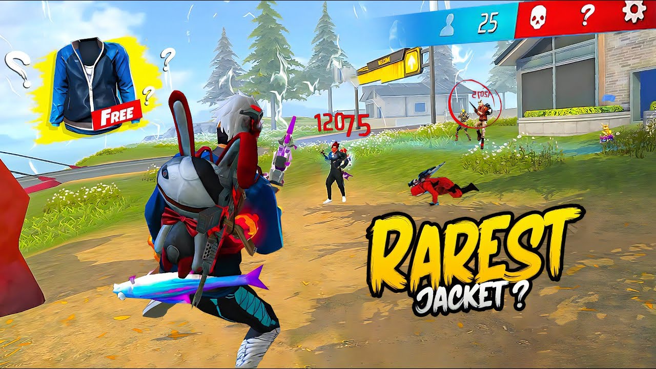 I Got The Rarest Rider Jacket 😲 Op 1 Vs 4 Gameplay 🤯 Free Fire