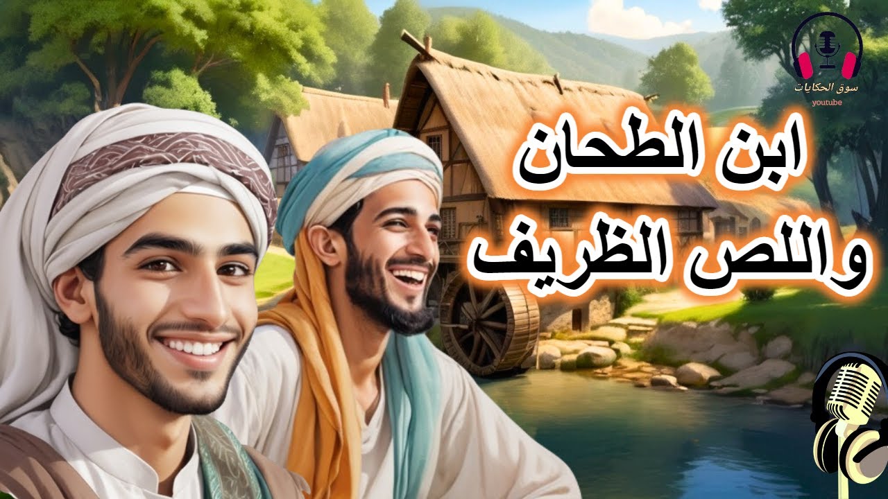 قصة ابن الطحان واللص الظريف، من القصص الخيالية المعبرة قبل النوم، ضع السماعات واستمع، سوق الحكايات