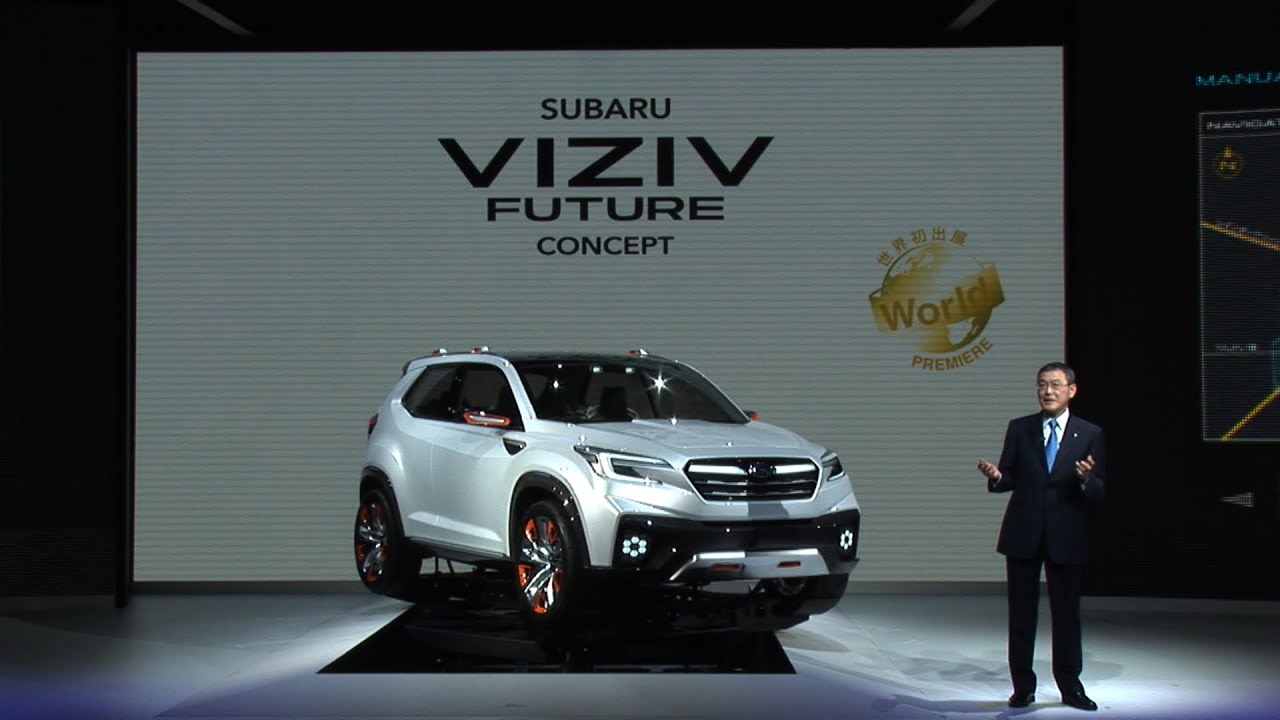 SUBARU プレスカンファレンス 東京モーターショー 2015