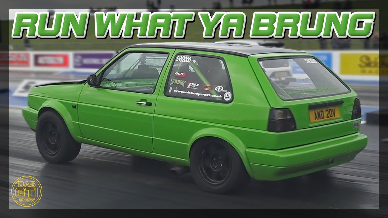 RWYB DRAG RACING AT DAS GTI SHOW 2024 - SANTA POD RACEWAY