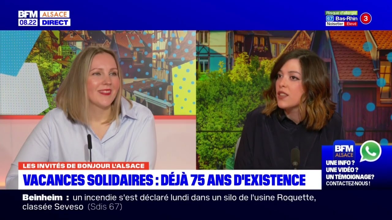Recherche de familles de vacances sur BFM Alsace