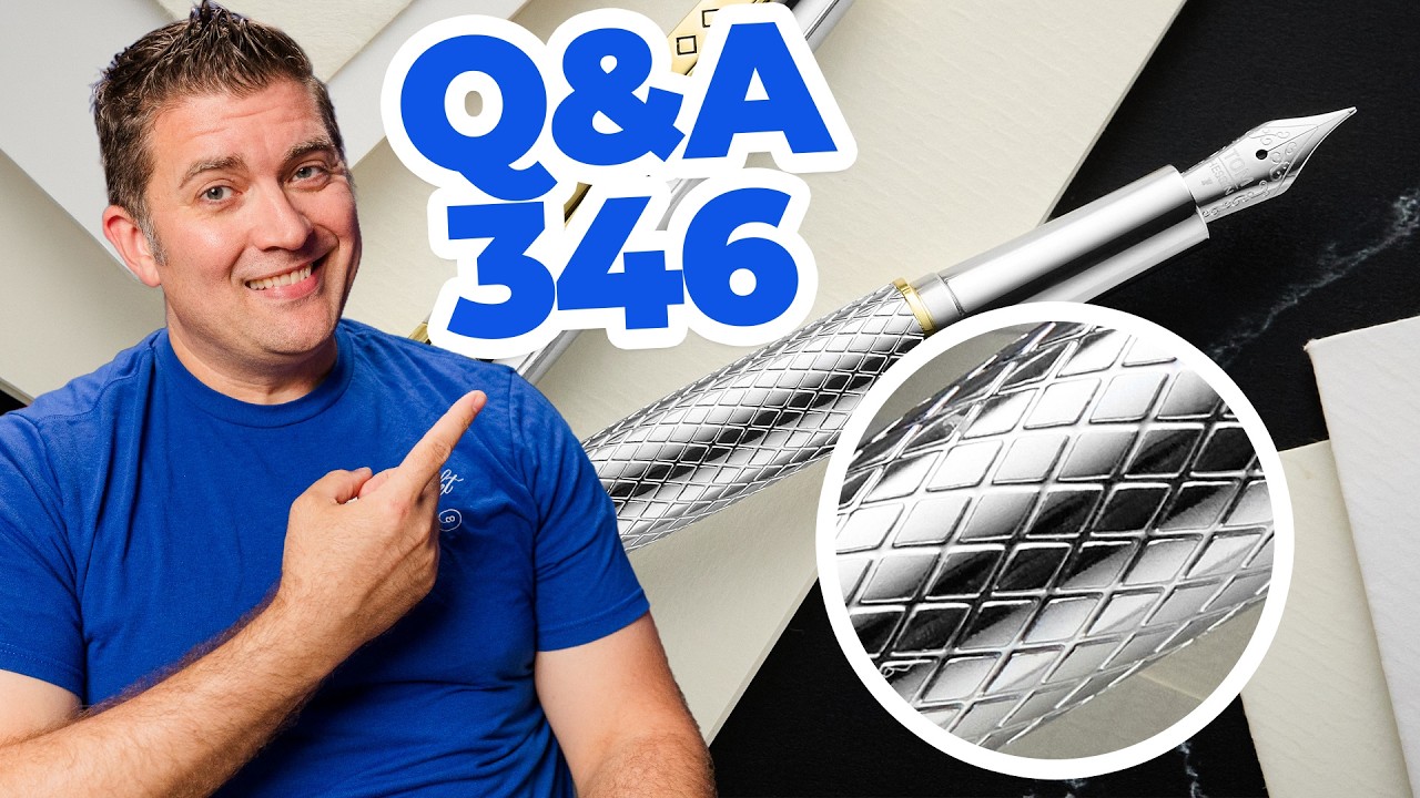 Comparing Conklin 1898 Clips + A $98,888 Pen? | Goulet Q&A Ep. 346