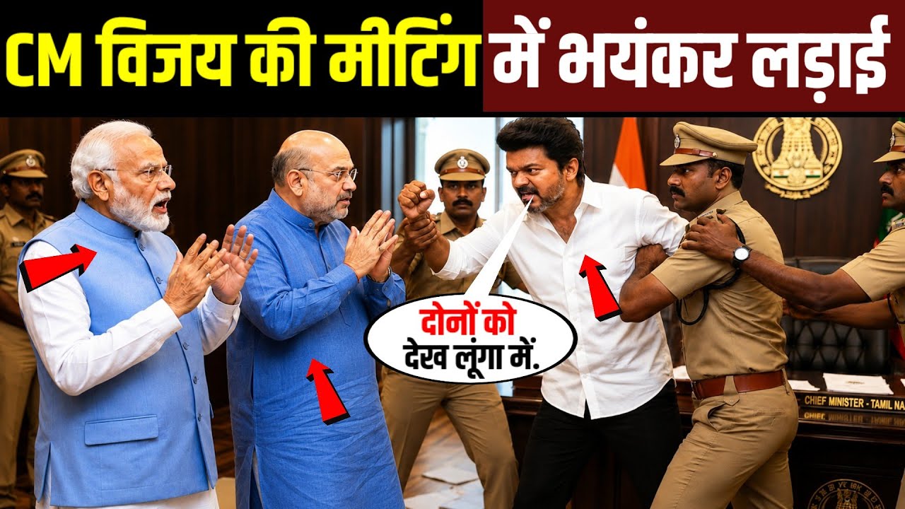 CM Vijay Thalapathy Challenge Narendra Modi & Amit Shah After Becoming Chief Minister?