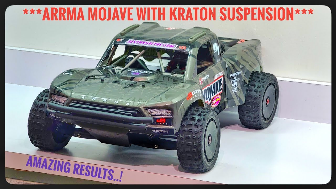 ARRMA MOJAVE WITH KRATON 6S SUSPENSION