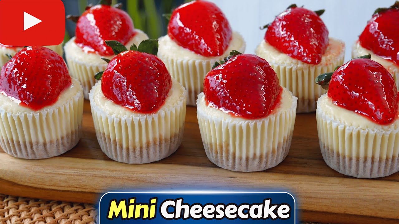 ✅Cómo hacer MINI CHEESECAKE CREMOSITO y FÁCIL 😍 de PREPARAR Dulce Hogar Recetas💕