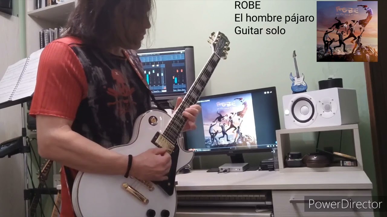 ROBE.  El hombre pájaro. solo de guitarra
