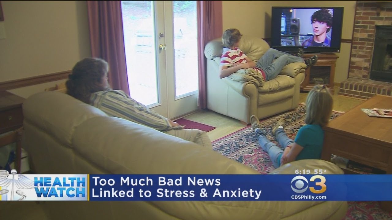 Too Much Bad News Linked To Stress And Anxiety, Say Researchers