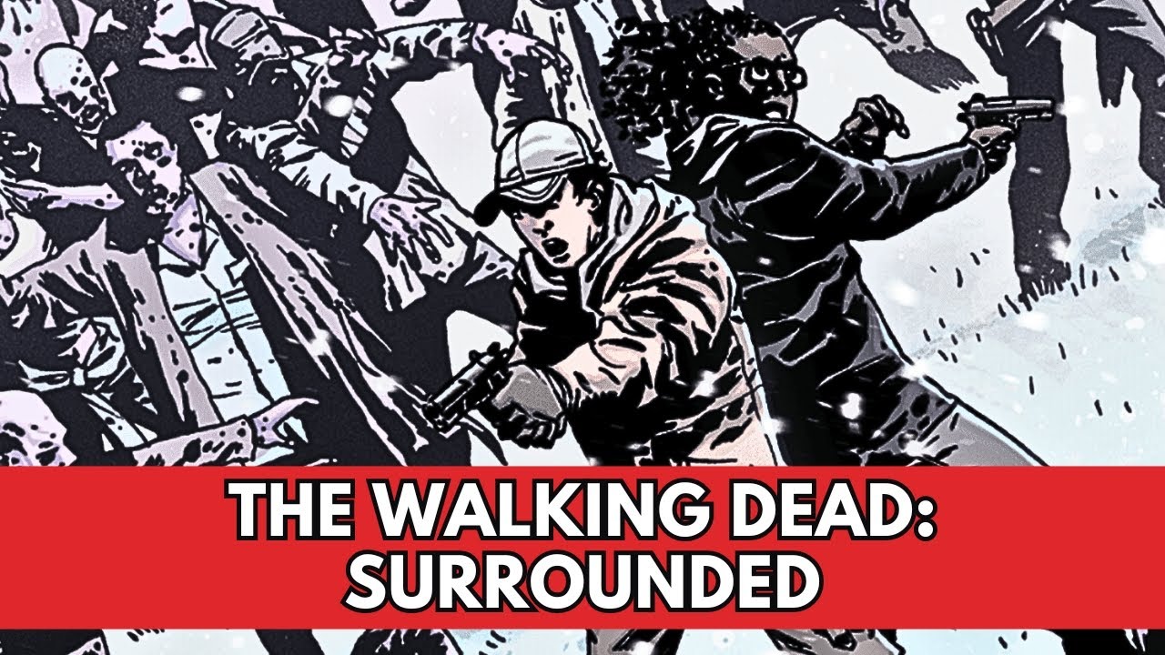 The Walking Dead Surrounded | Solo Board Game Tutorial and Playthrough (Review copy provided)
