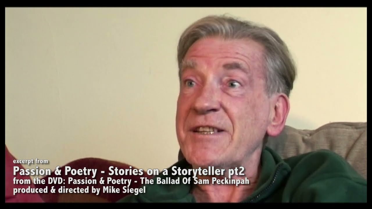 DAVID WARNER Cable Hogue story from the DVD PASSION & POETRY - THE BALLAD OF SAM PECKINPAH