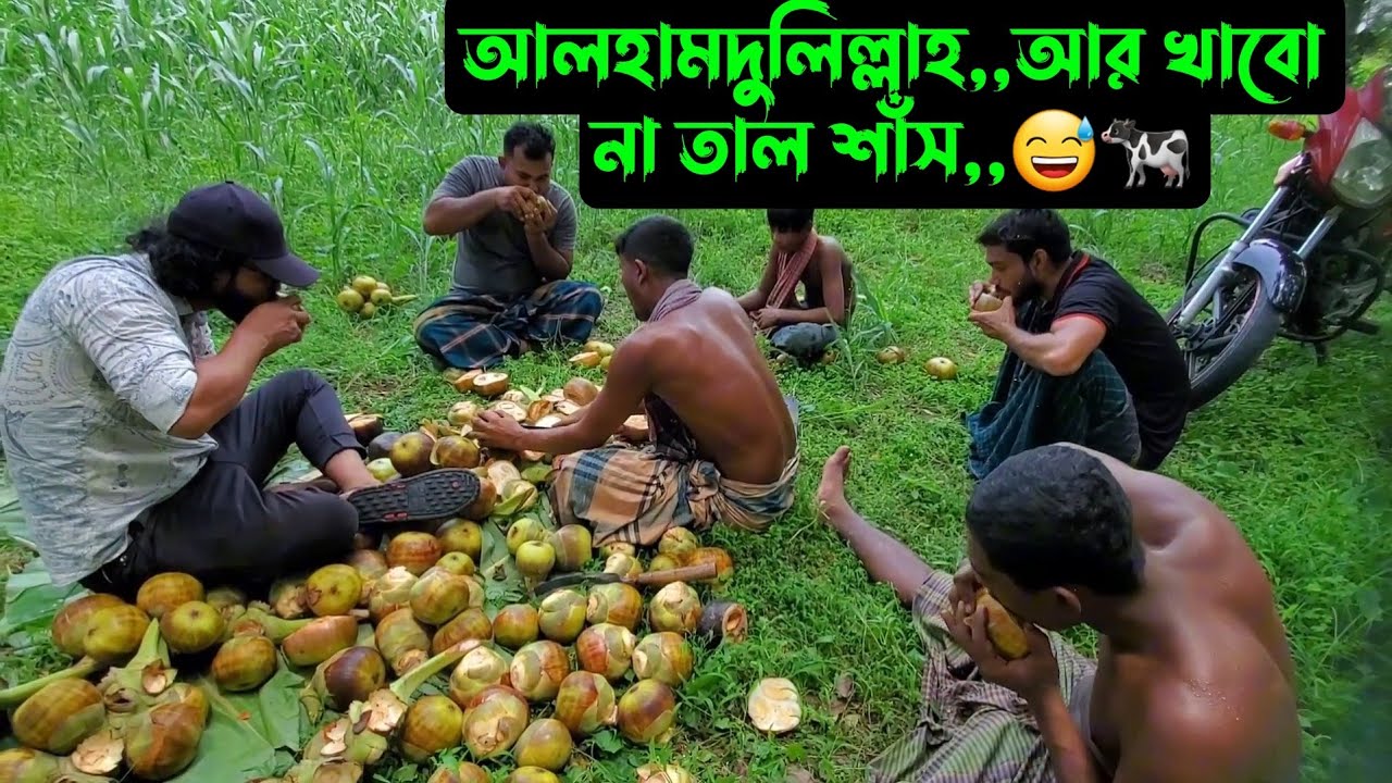 আলহামদুলিল্লাহ,,আর খাবো না তাল শাঁস,,😅🐄