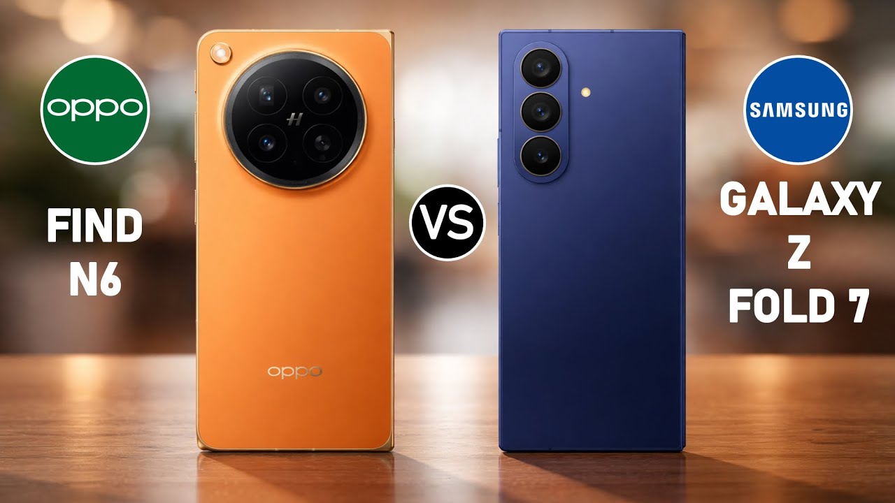 Oppo Find N6 vs Samsung Galaxy Z Fold 7