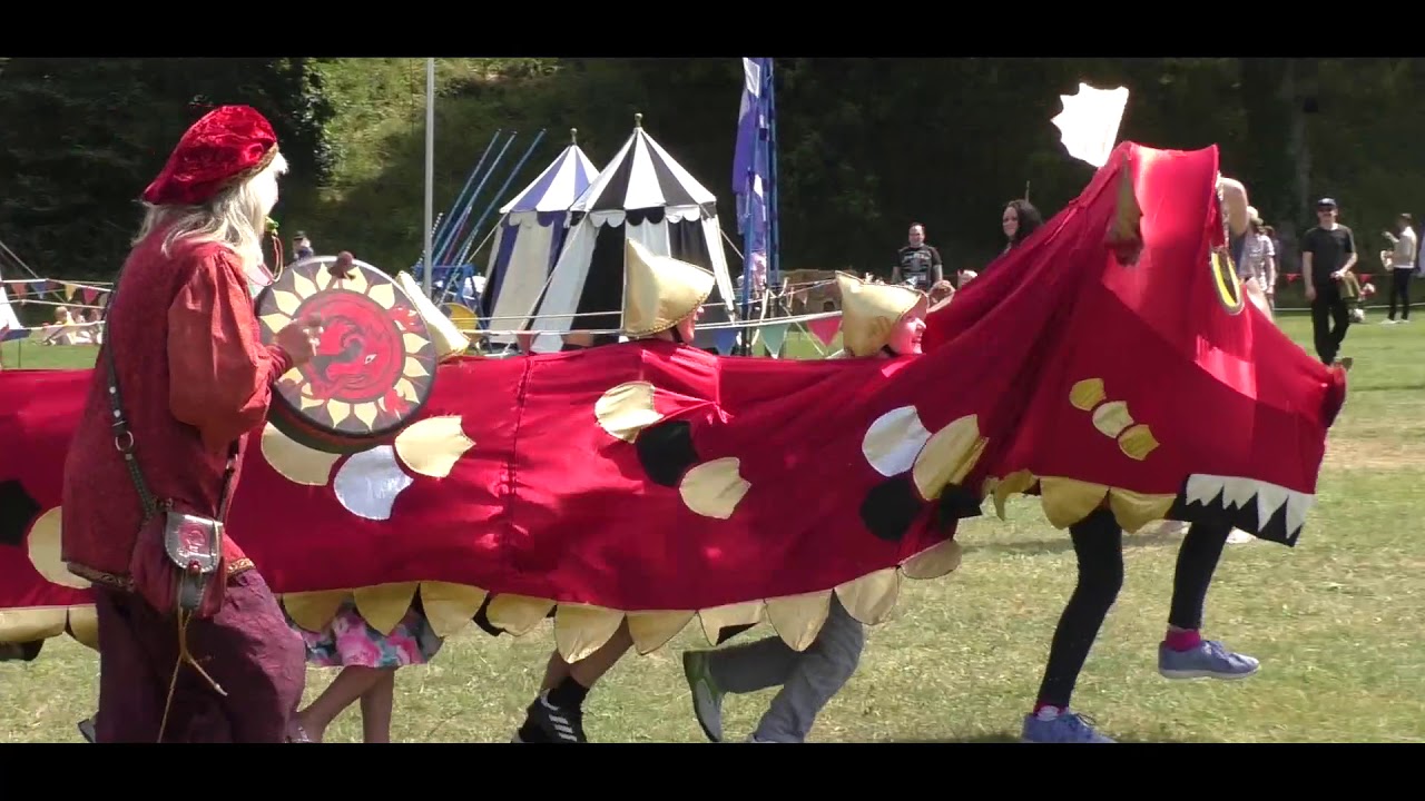 cardiff castle dragon fun at the joust 23rd june 2018 cardiff castlemp4