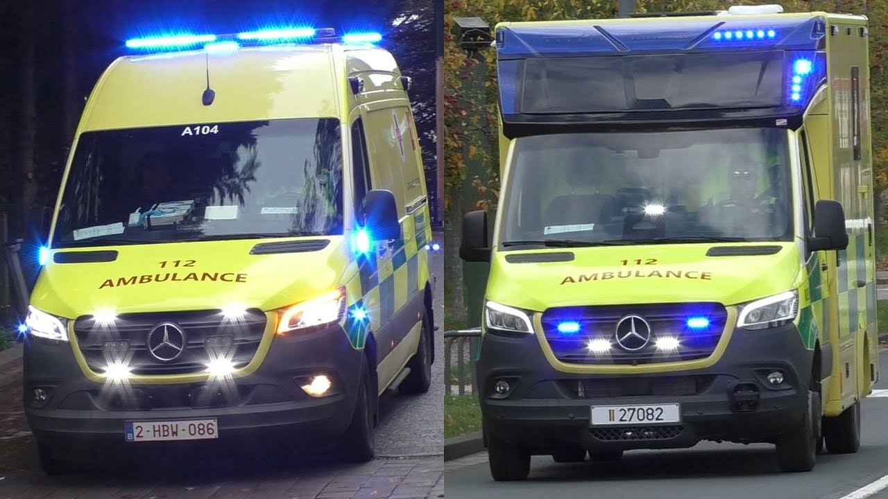 [Spooky] Brandweer, Politie, MUG en Ziekenwagens met spoed onderweg in Brussel en Antwerpen